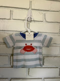 Crab T-Shirt 0-6 Months