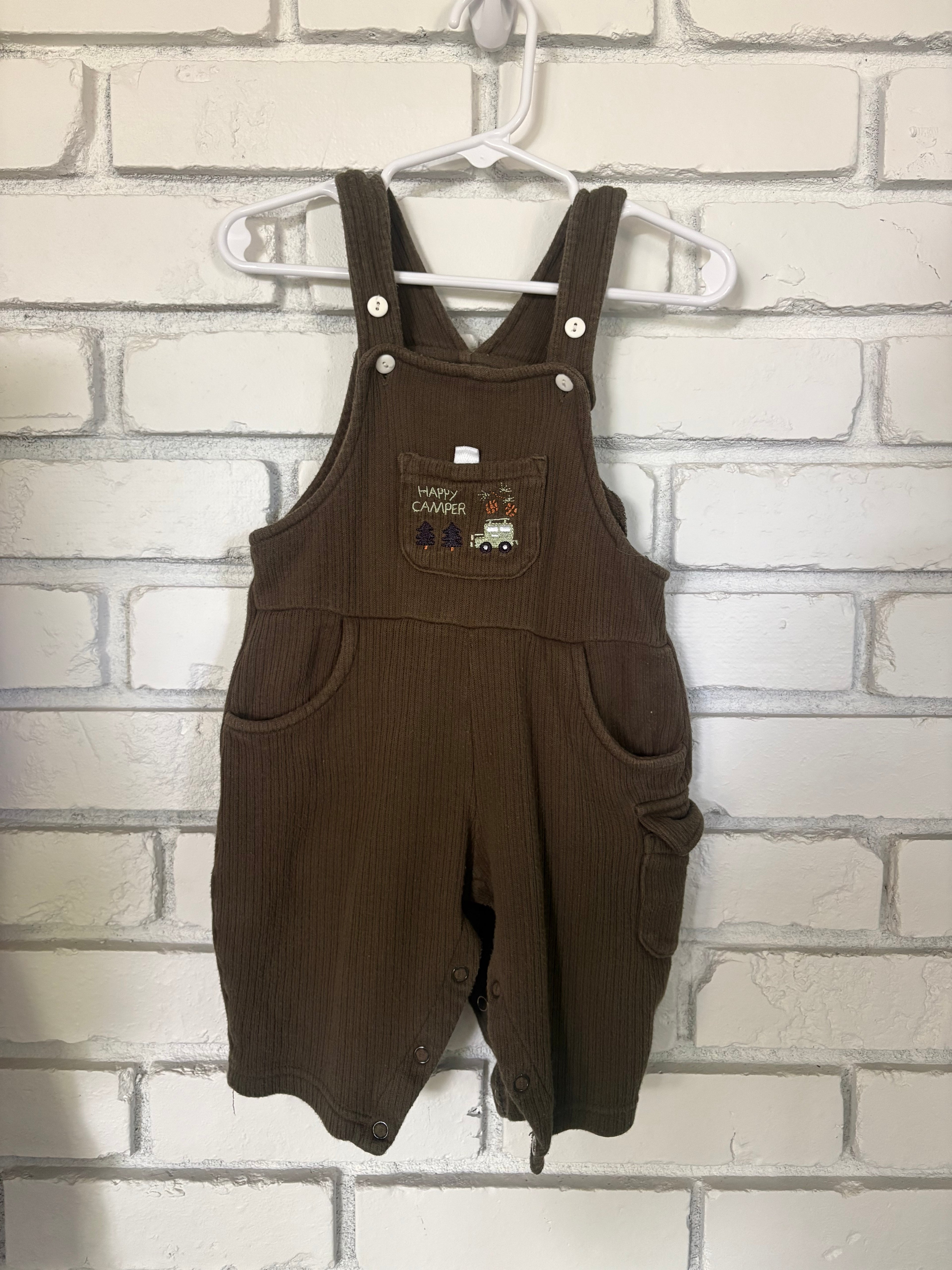 Vintage Happy Camper Romper 6/9 Months